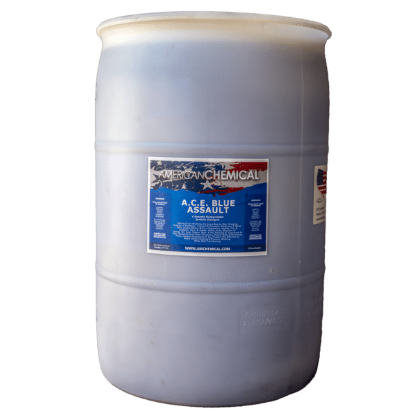A.C.E. Blue Biodegradable Alkaline Cleaner - 55 gal