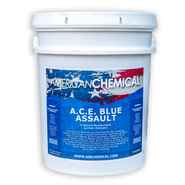A.C.E. Blue Biodegradable Alkaline Cleaner - 5 gal
